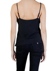GUESS NEW SL CAROLINE LOGO TANK JET BLACK A996