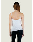 GUESS NEW SL CAROLINE LOGO TANK PURE WHITE