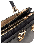 GUESS ORLINA LOGO SOCIETY SATCHEL CLO - TALLA ÚNICA / SIN c