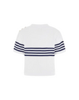 GUESS SS CN MARINA TEE PURE WHITE