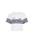 GUESS SS CN MARINA TEE PURE WHITE