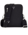GUESS TORINO TOP ZIP CROSSBODY BLACK - BANDOLERA / NEGRO / 1 - COMPLEMENTOS