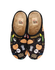 HOT POTATOES ZAPATILLAS DE CASA GALSTON NEGRO
