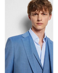 HUGO BOSS CAMISA P-HANK KENT C1 BRIGHT BLUE