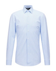 HUGO BOSS CAMISA P-HANK KENT C1 BRIGHT BLUE