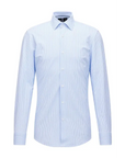 HUGO BOSS CAMISA P-HANK KENT C1 BRIGHT BLUE