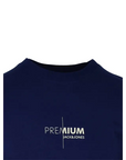 JACK & JONES CAMISETA DE MANGA LARGA PREMIUM AZUL