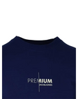 JACK & JONES CAMISETA DE MANGA LARGA PREMIUM AZUL
