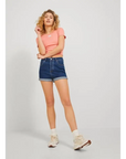 JACK & JONES JXHAZEL MINI SHORTS HW DENIM