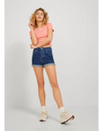 JACK & JONES JXHAZEL MINI SHORTS HW DENIM
