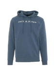 JACK & JONES SUDADERA CON CAPUCHA AZUL