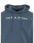 JACK & JONES SUDADERA CON CAPUCHA AZUL