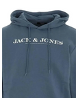 JACK & JONES SUDADERA CON CAPUCHA AZUL