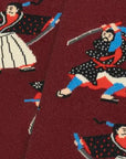 JIMMY LION FIGHTERS DARK RED