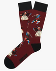 JIMMY LION FIGHTERS DARK RED