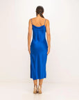 KALHUA VESTIDO LENCERO AZUL - TALLA ÚNICA
