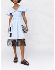 KARL LAGERFELD DRESS W/ BIG KL SKY BLUE