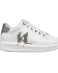 KARL LAGERFELD KAPRI MONOGRAM STONES LO WHITE