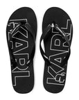KARL LAGERFELD KOSTA MNS KARL LOGO THONG BLACK