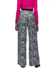 KARL LAGERFELD PRINTED WIDE LEG PANTS