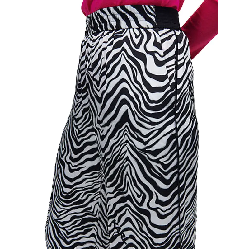 KARL LAGERFELD PRINTED WIDE LEG PANTS