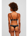 KARL LAGERFELD SET PACK THONG LOGO BLACK