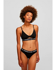 KARL LAGERFELD SET PACK THONG LOGO BLACK