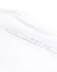 KARL LAGERFELD T-SHIRT CREWNECK WHITE