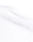 KARL LAGERFELD T-SHIRT CREWNECK WHITE
