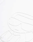 KARL LAGERFELD T-SHIRT CREWNECK WHITE