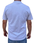 LA JUNGLA POLO HOMBRE GRIS - textil
