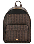 LACOSTE BACKPACK MONO SLATE BLACK SHITAKE