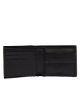 LACOSTE BILLETERA DE PIEL FG COMPACT NEGRO - TALLA ÚNICA