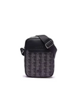 LACOSTE BOLSO BANDOLERA MONOGRAMA ESTAMPADO NEGRO - TALLA ÚNICA