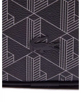 LACOSTE BOLSO BANDOLERA MONOGRAMA ESTAMPADO NEGRO - TALLA ÚNICA