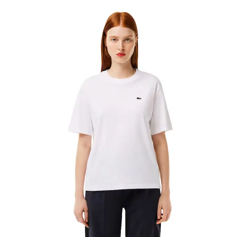 LACOSTE CAMISETA RELAXED FIT BLANCO