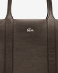 LACOSTE SHOPPIMG BAG DARCK BROWN