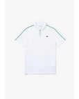LACOSTE SHORT SLEEVED RIBBED COLLAR SHIRT