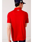 LACOSTE SHORT SLEEVED RIBBED COLLAR SHIRT