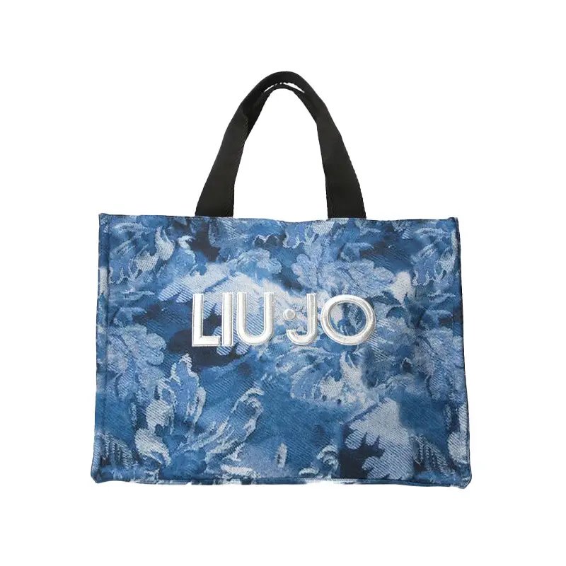 LIU JO BAG DENIM FLOWERS - TALLA ÚNICA / SIN c