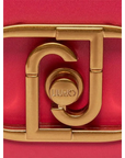 LIU JO BANDOLERA DE CADENA CON LOGO MAGENTA - TALLA ÚNICA