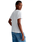 LIU JO CAMISETA DE MANGA CORTA BOLSILLO BLANCA