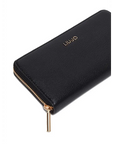 LIU JO CARTERA GRANDE CON CREMALLERA NEGRO - TALLA ÚNICA