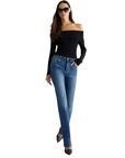LIU JO ECS AUTHENTIC STRAIGHT H.W. AZUL