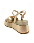 LIU JO | FRIDA 35 - SANDAL METALLIC MATTE GO