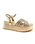 LIU JO | FRIDA 35 - SANDAL METALLIC MATTE GO