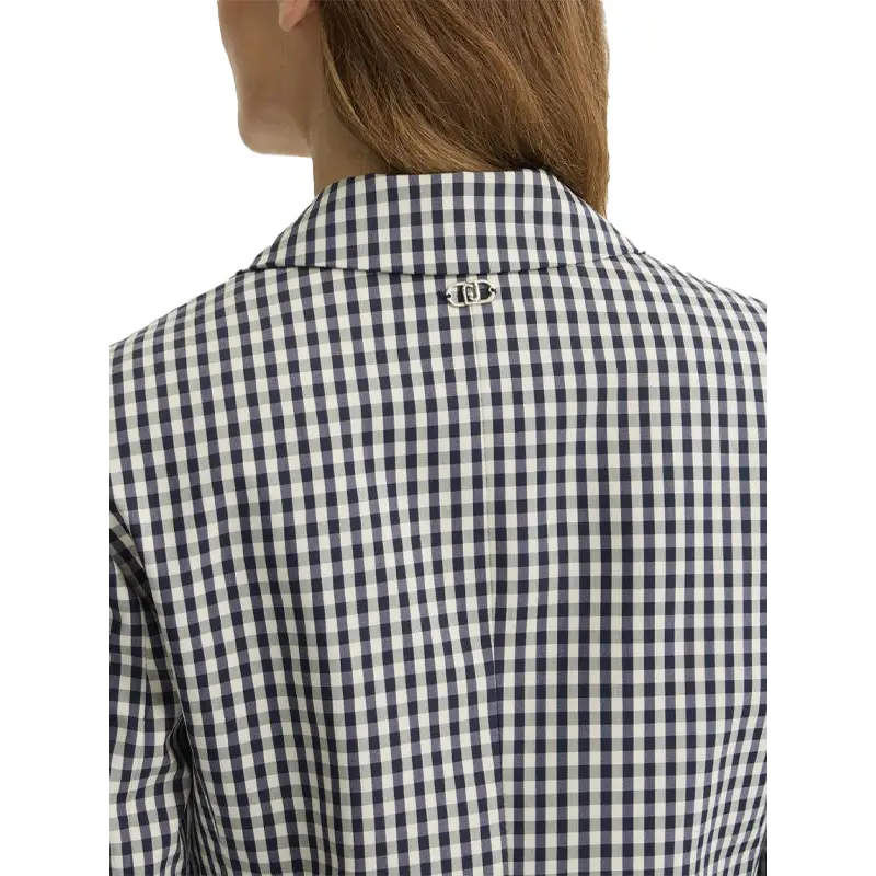 LIU JO JACKET MIC.VICHY BCO/BLU