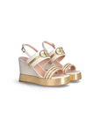 LIU JO KAREN 05 SANDAL LAMINATED SPREADING BUTTER
