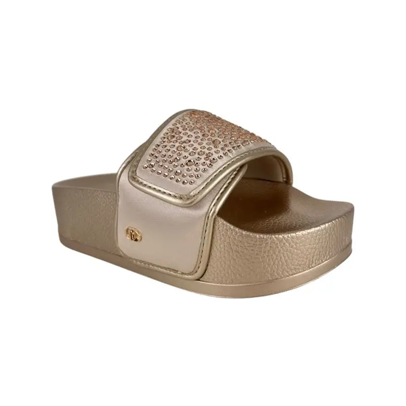 LIU JO MYKONOS 04 - SLIPPER SATIN/STRASS C