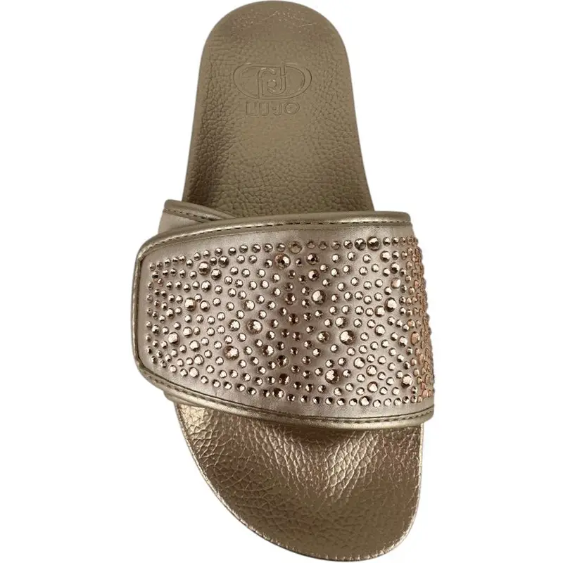 LIU JO MYKONOS 04 - SLIPPER SATIN/STRASS C